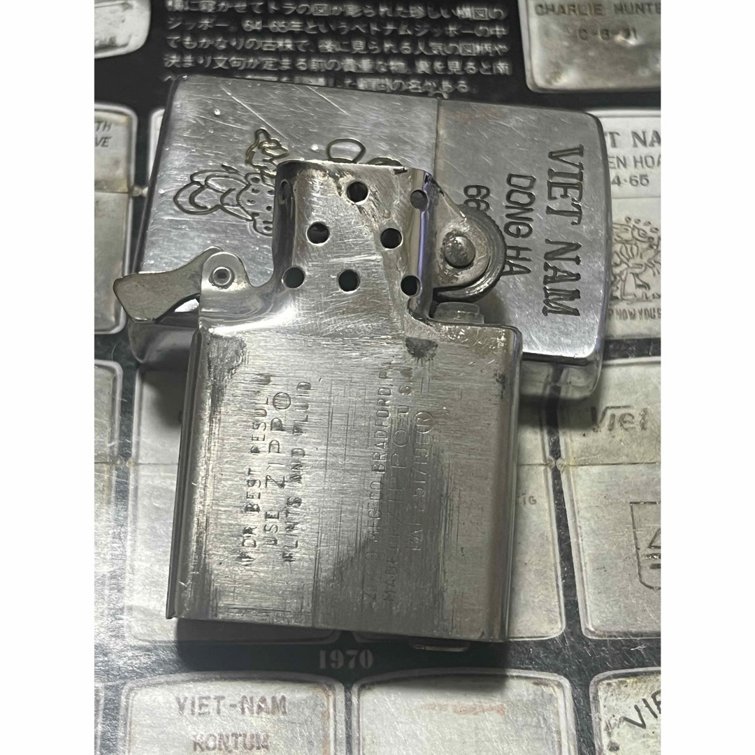 ZIPPO(ジッポー)の【ベトナムZIPPO】本物 1967年製ベトナムジッポー「ミニーマウス」 メンズのファッション小物(タバコグッズ)の商品写真