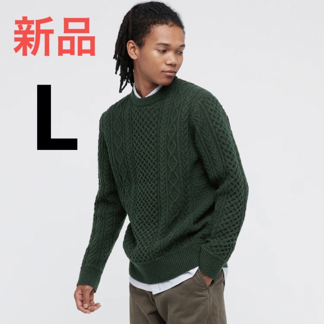 クルーネック★Settefili Cashmere/セッテフィーリカシミア★新品★セーターL