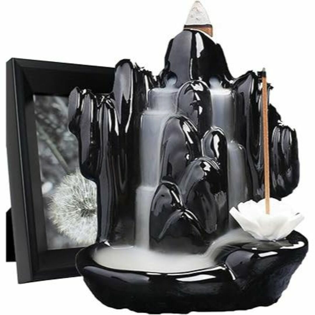 香道 茶道用品 仏壇用香炉 倒流香 お香立て 陶器製 自宅用 香道 茶道用品 仏壇用香炉 倒流香 お香立て 陶器製 自宅用