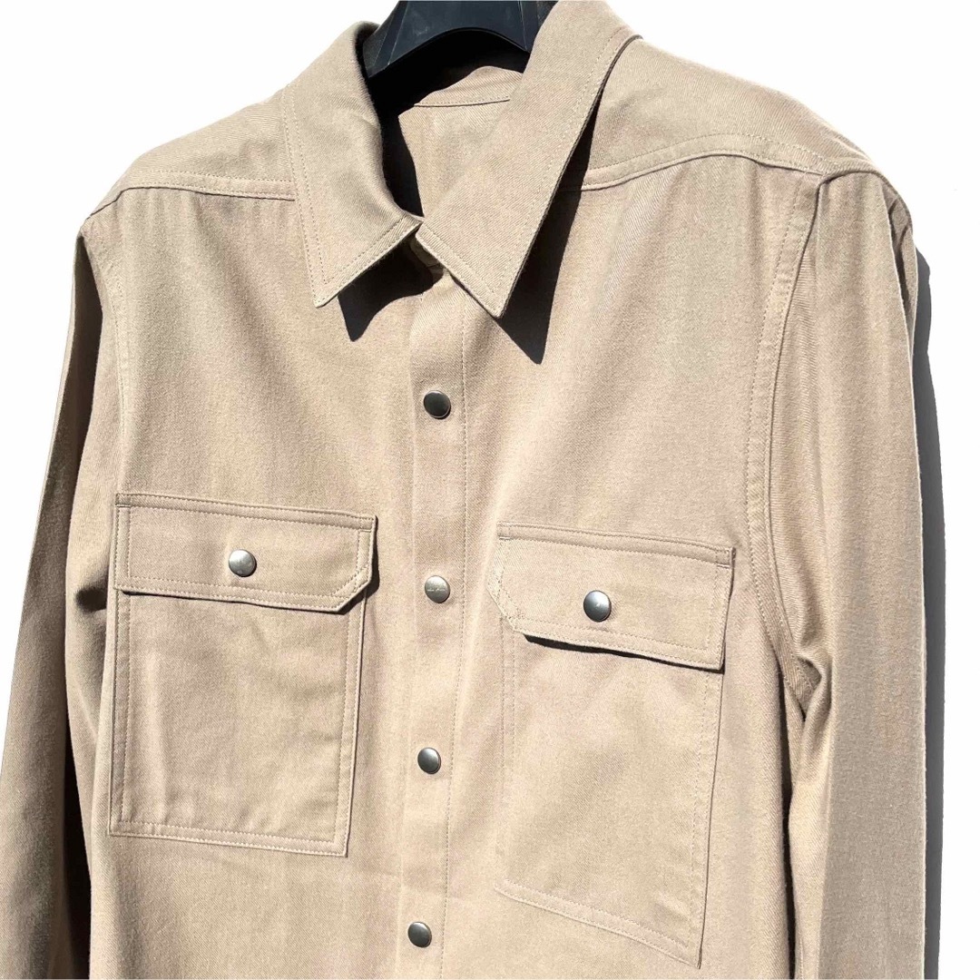 22aw STROBE Rick Owens OUTERSHIRT レザー 48|ジャケット 22aw STROBE Rick Owens OUTERSHIRT レザー 48|ジャケット