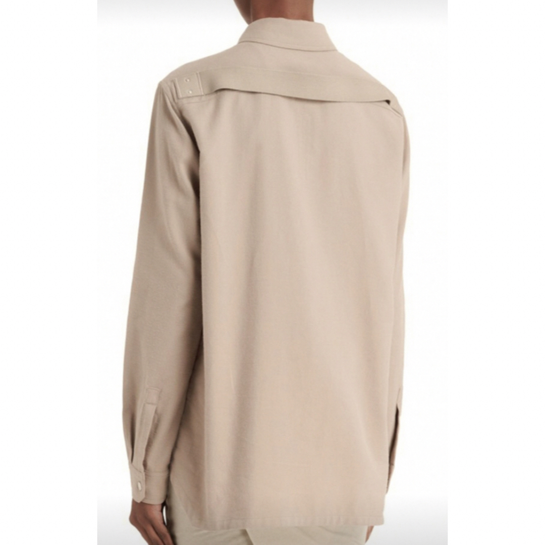 Rick Owens(リックオウエンス)の新品 RICK OWENS 22AW OUTERSHIRT PEARL 40 メンズのトップス(シャツ)の商品写真