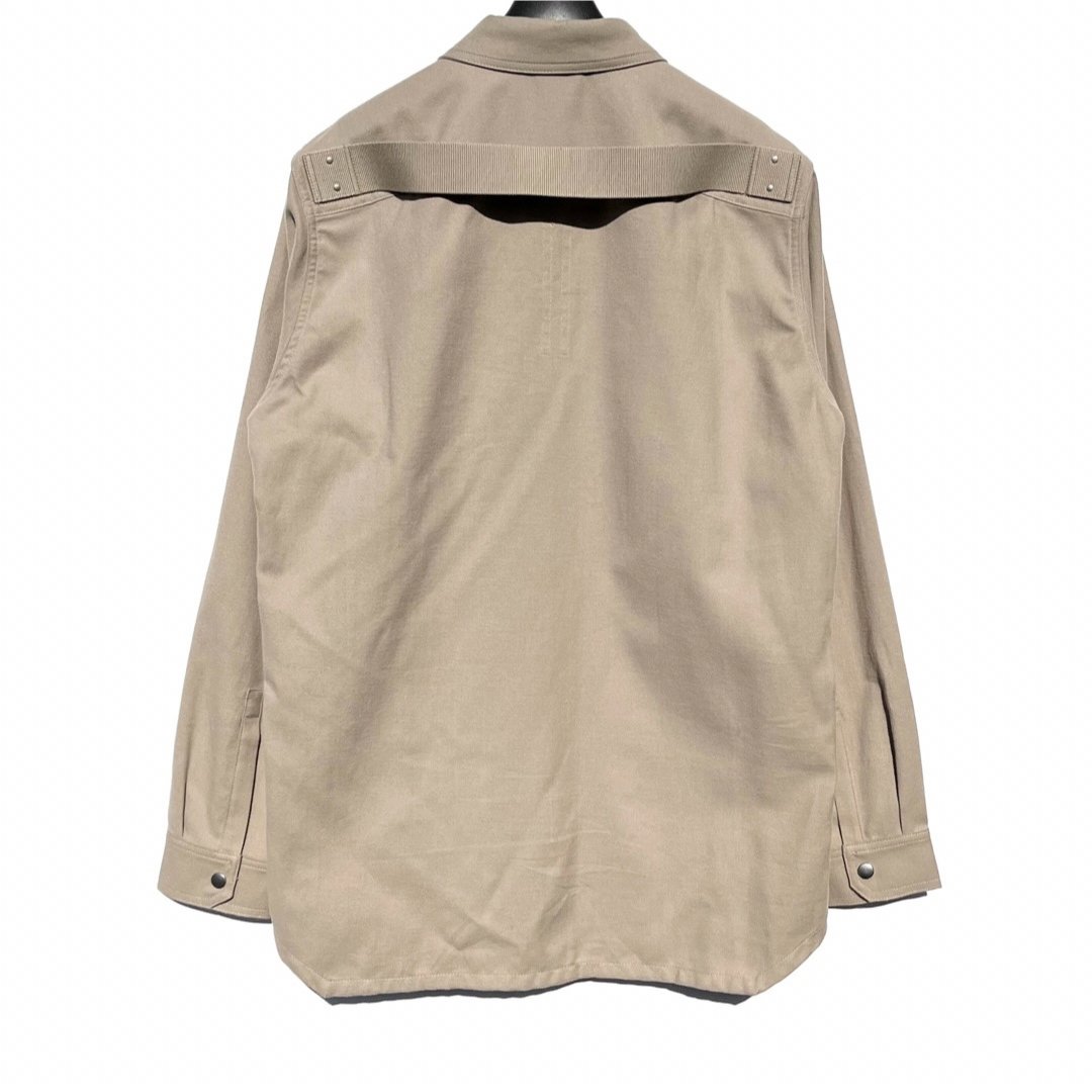 Rick Owens(リックオウエンス)の新品 RICK OWENS 22AW OUTERSHIRT PEARL 40 メンズのトップス(シャツ)の商品写真