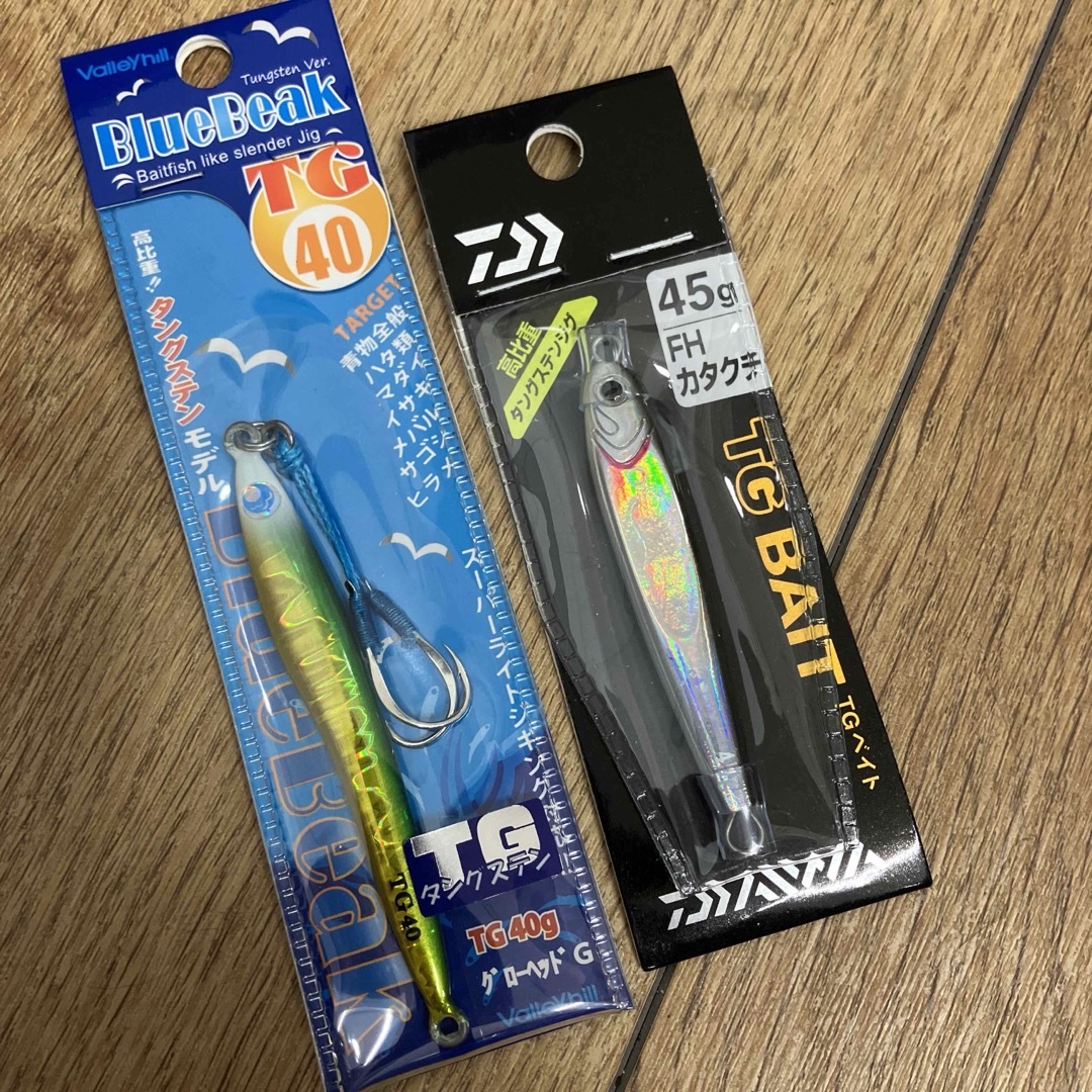 DAIWA(ダイワ)のダイワ　TGベイト　45g カタクチ　バレーヒル　ブルービークTG 40g スポーツ/アウトドアのフィッシング(ルアー用品)の商品写真