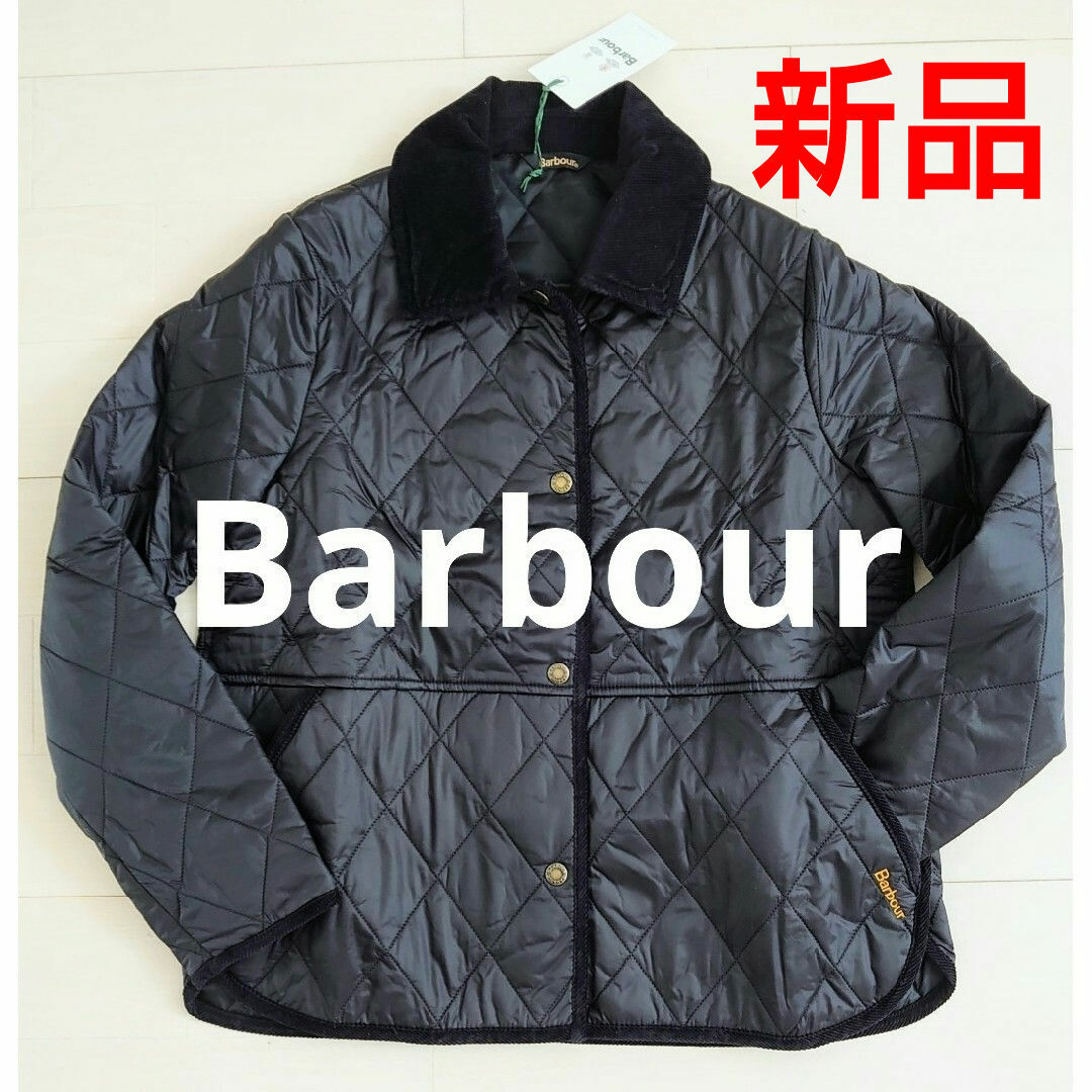 新品★Barbour バブアー キルティング ジャケット レディース 10 Mカラー