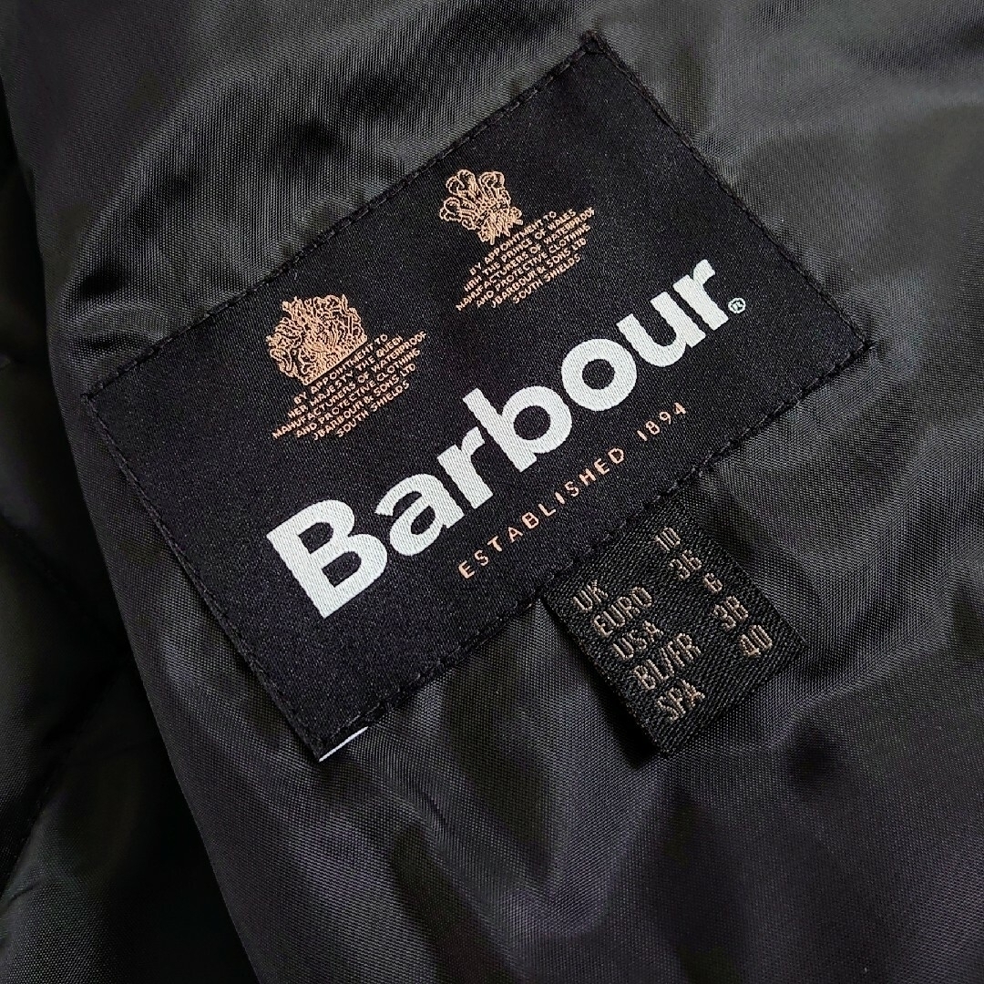 Barbour(バーブァー)の新品★Barbour バブアー キルティング ジャケット レディース 10 M レディースのジャケット/アウター(その他)の商品写真