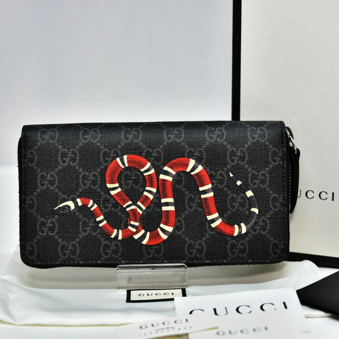 17680円 GUCCI - GUCCI グッチ 長財布 ジップ ウォレット キング 17680円 GUCCI - GUCCI グッチ 長財布 ジップ ウォレット キング