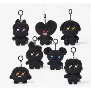 BT21 X FRAGMENT PLUSH KEY RING コンプセットの通販｜ラクマ