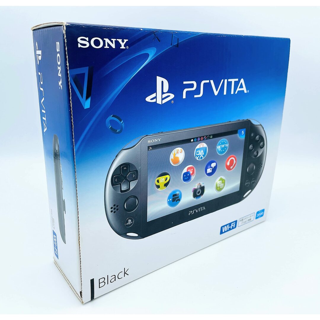 ショッピング最安 PS Vita Wi-Fiモデル ブラック (PCH-2000ZA11