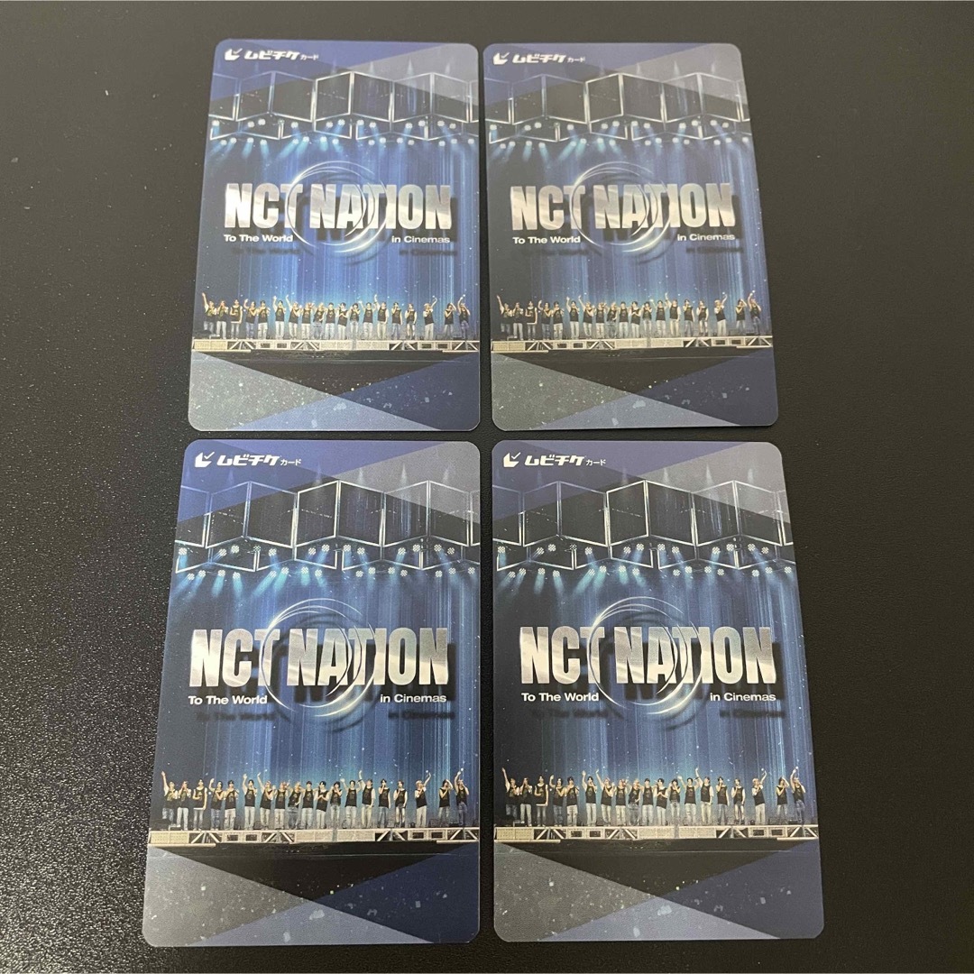 【即日発送】 NCT NATION Cinemas 映画 ムビチケ 4枚セットK-POP/アジア