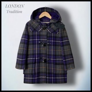 ロンドントラディション(LONDON TRADITION)の【LONDON Tradition】希少デザイン  ショートダッフルコート(ダッフルコート)