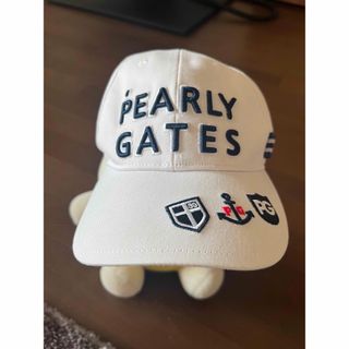 パーリーゲイツ(PEARLY GATES)のパーリーゲイツ　キャップ　白(その他)