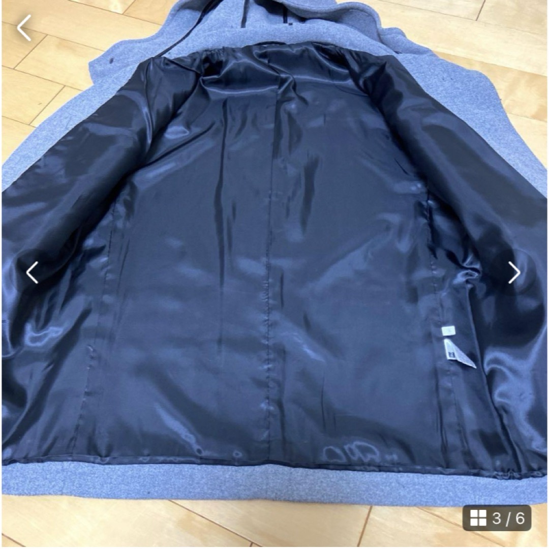 GU(ジーユー)のGUウールブレンドショートダッフルコート メンズのジャケット/アウター(ダッフルコート)の商品写真