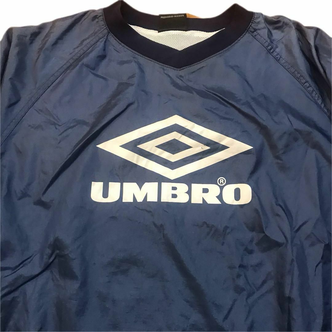 UMBRO - Y2K デサント製 アンブロ ナイロン プルオーバー ピステ