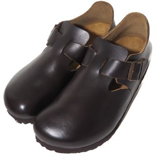 ビルケンシュトック(BIRKENSTOCK)の美品 ビルケンシュトック　ロンドン　サイズ38　24.5cm ナロー幅(ローファー/革靴)