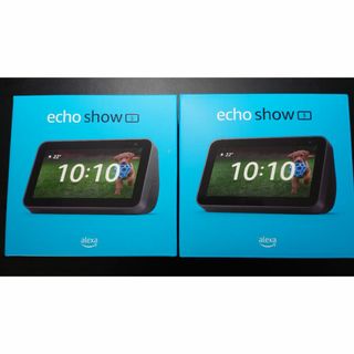 アマゾン(Amazon)の☆新品☆Amazon アマゾン Echo Show 5 第2世代 チャコール2台(スピーカー)