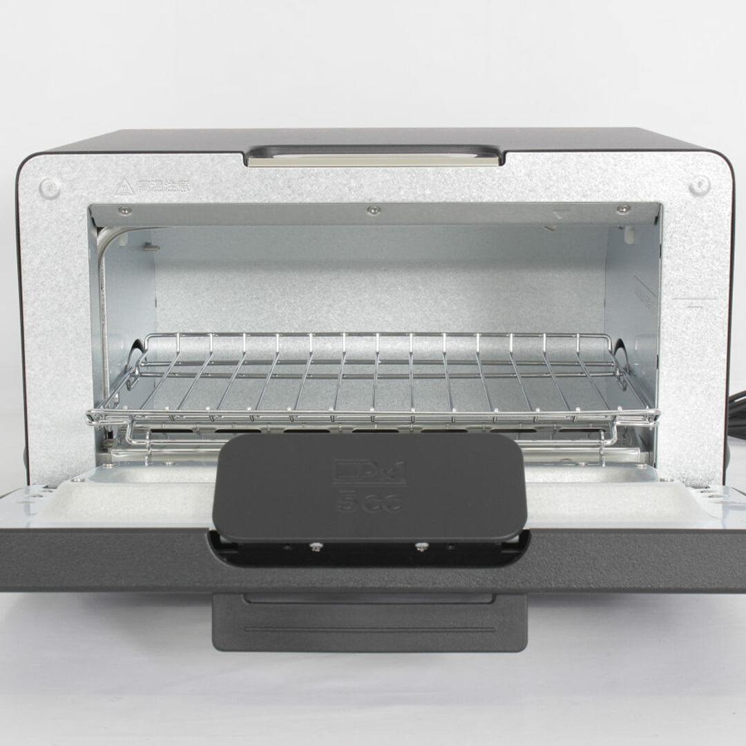 BALMUDA(バルミューダ)の【美品】BALMUDA The Toaster K05A-BK ブラック スチームオーブントースター バルミューダ ザ・トースター 本体 スマホ/家電/カメラの調理家電(調理機器)の商品写真