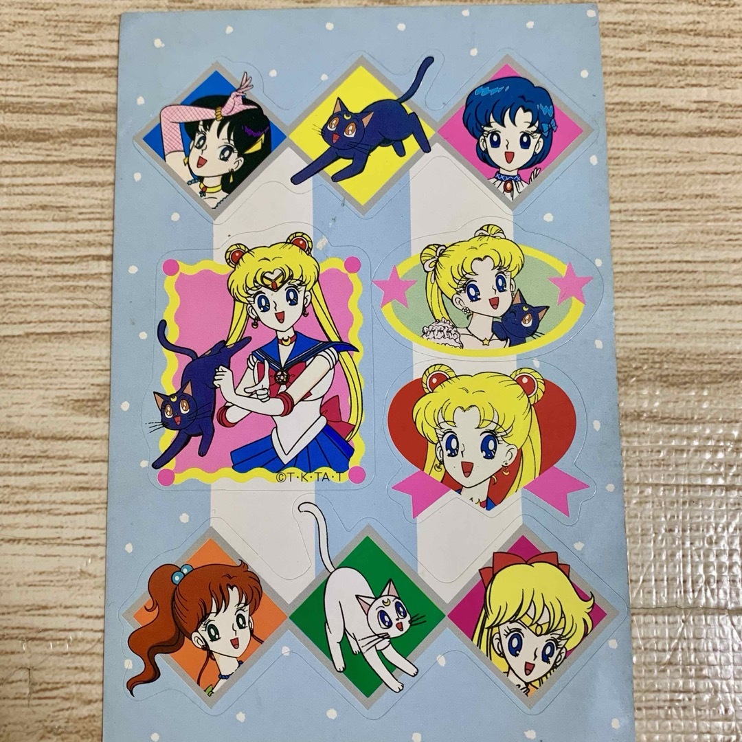 セーラームーン - 激レア セーラームーン シール 2枚セット 当時 セーラームーン - 激レア セーラームーン シール 2枚セット 当時