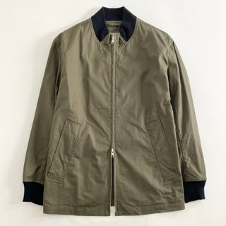 マーガレットハウエル(MARGARET HOWELL)の70L7-2《美品》MARGARET HOWELL マーガレットハウエル SHOWRPROOF LIGHT COTTON TWILL M カーキ コットンツイルブルゾン(カバーオール)