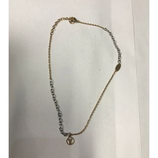 ルイヴィトン(LOUIS VUITTON)のRR864 ルイヴィトン　ネックレス　ロゴマニア　M68074 43cm(ネックレス)