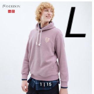 新品 ユニクロ JW ANDERSON フリースプル パーカ（長袖）タイププル