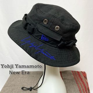 ヨウジヤマモト(Yohji Yamamoto)のhji Yamamoto NEW ERA ヨウジヤマモト アドベンチャーハット(ハット)