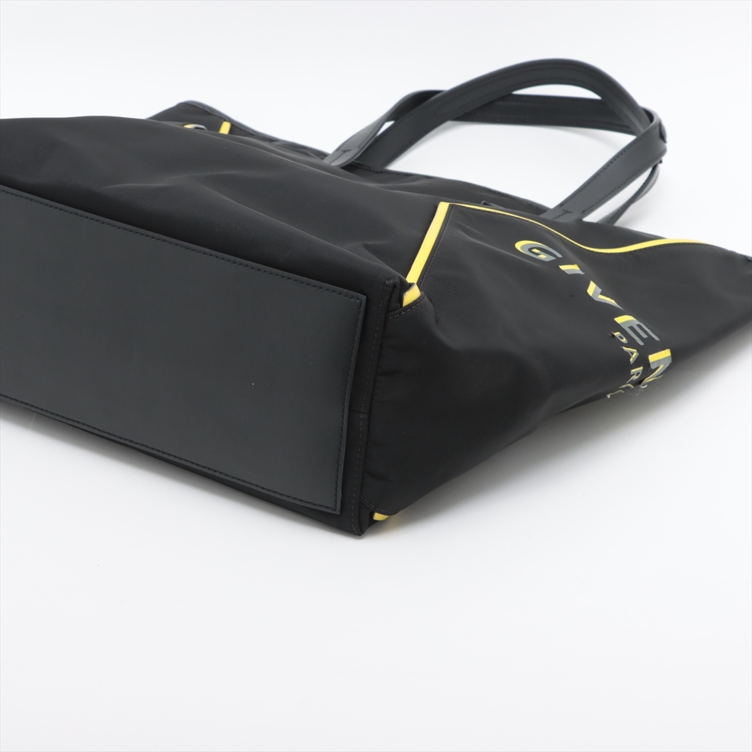 GIVENCHY(ジバンシィ)の美品 ジバンシー ロゴ トート バッグ ショルダー ビジネス 通勤 書類鞄 人気 定番 おしゃれ ブラック レザー メンズ ENT え15-3 メンズのバッグ(トートバッグ)の商品写真