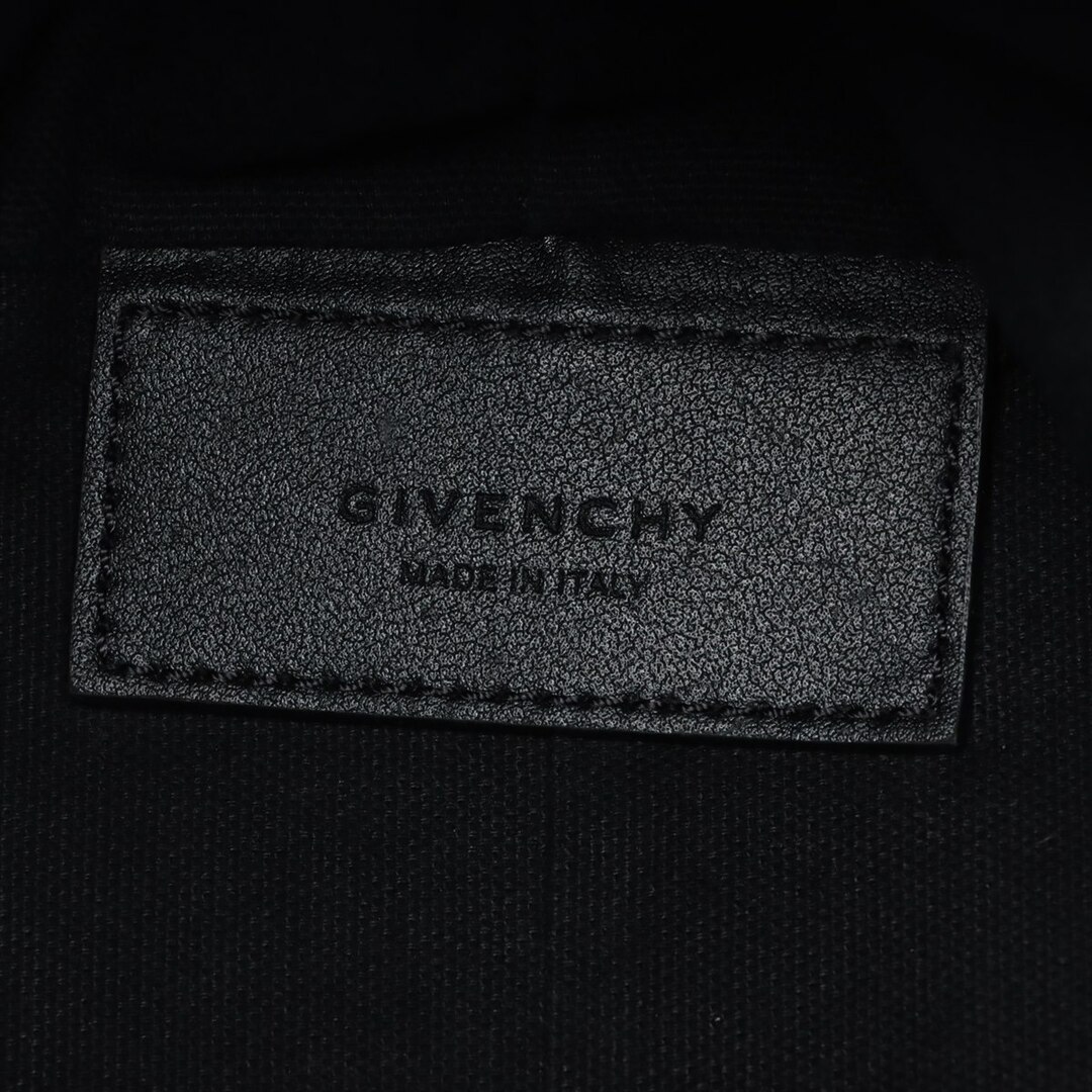 GIVENCHY(ジバンシィ)の美品 ジバンシー ロゴ トート バッグ ショルダー ビジネス 通勤 書類鞄 人気 定番 おしゃれ ブラック レザー メンズ ENT え15-3 メンズのバッグ(トートバッグ)の商品写真