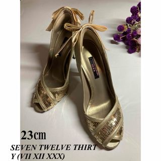 SEVEN TWELVE THIRTY - 【新品未使用！】SEVEN TWELVE THIRTY パンプス