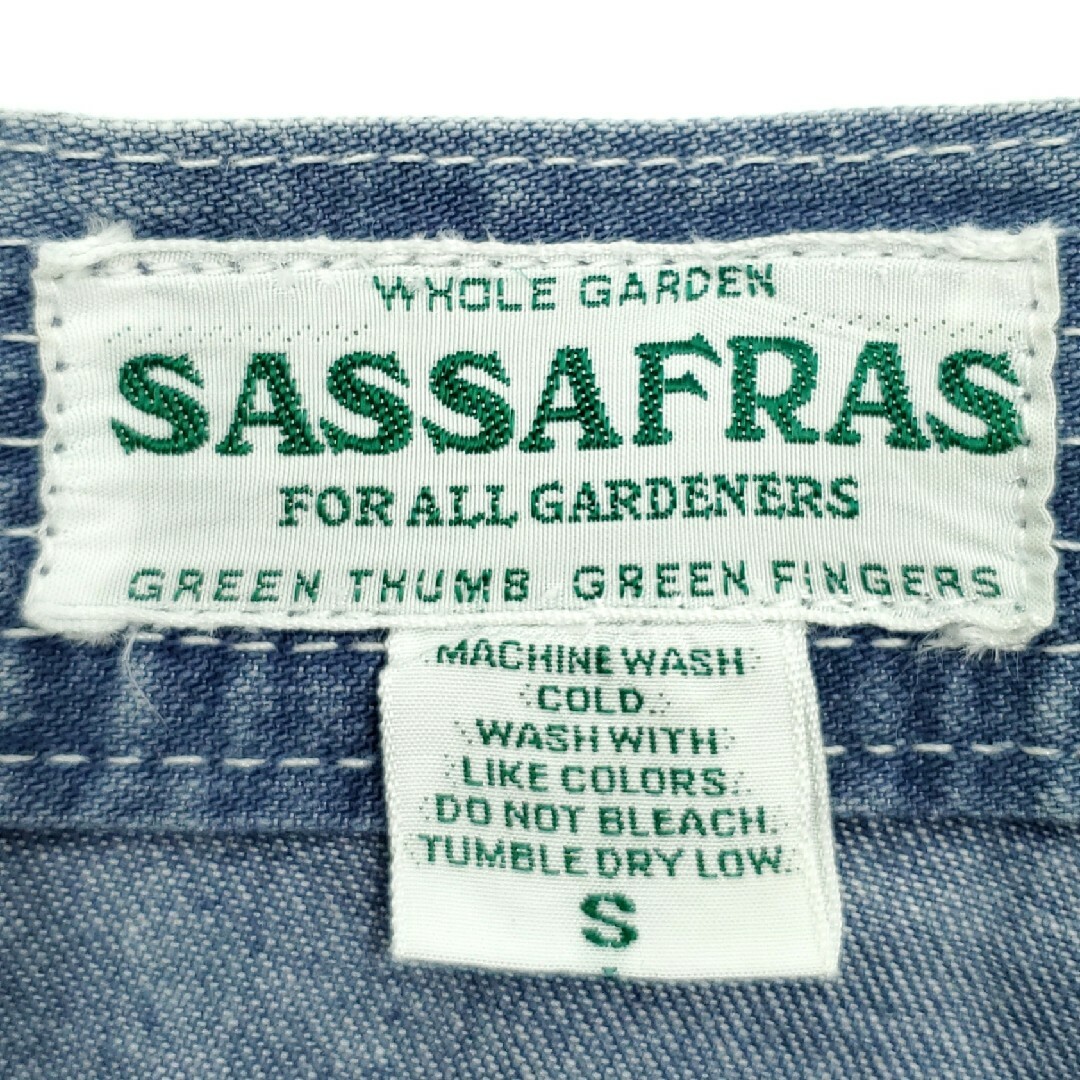 SASSAFRAS(ササフラス)のブリーチ加工◆SASSAFRAS◆Fall Leaf GardenerPants メンズのパンツ(ワークパンツ/カーゴパンツ)の商品写真