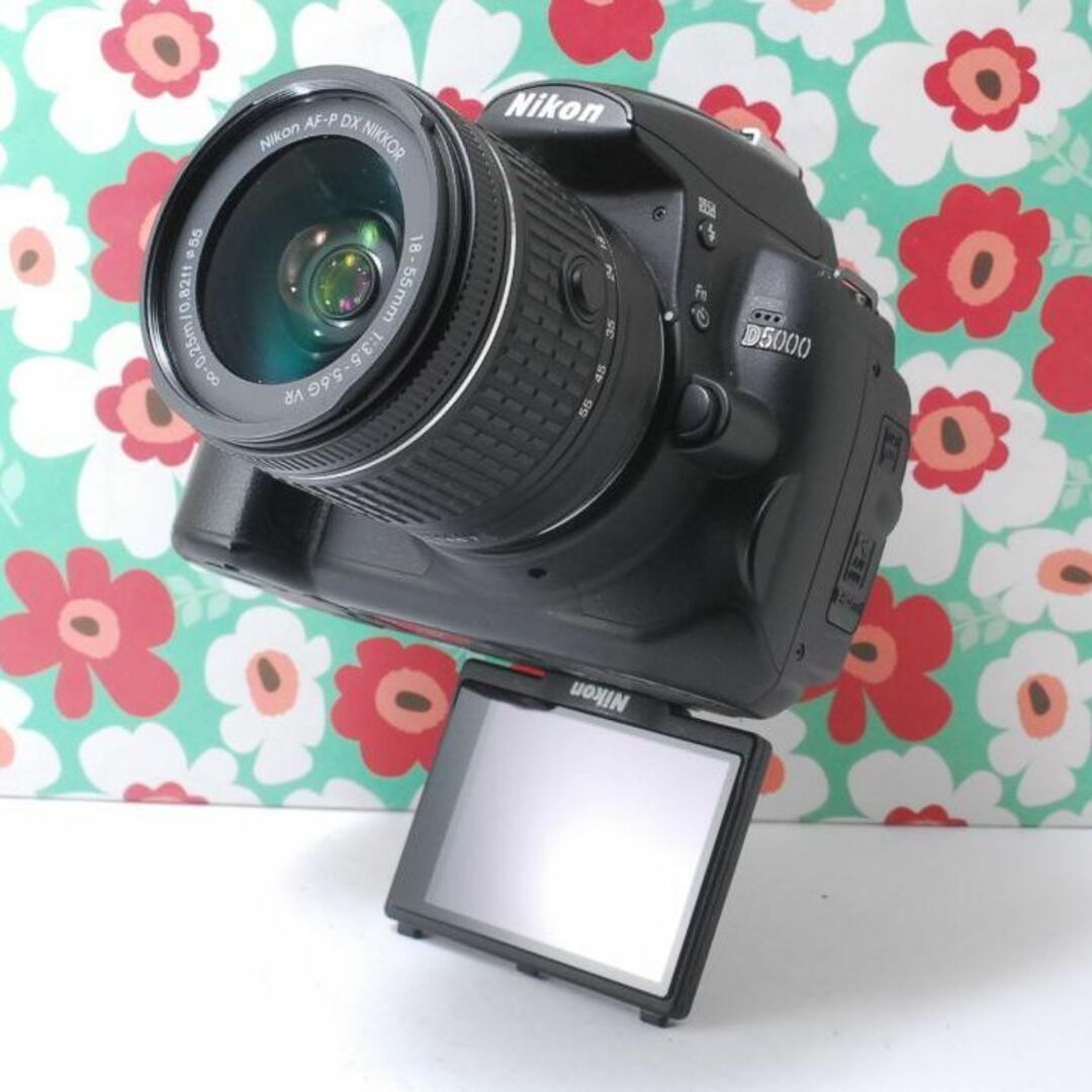 ❤️初心者オススメ❤️スマホ転送OK❤Nikon D5000❤️自撮,動画OK ❤️初心者オススメ❤️スマホ転送OK❤Nikon D5000❤️自撮,動画OK