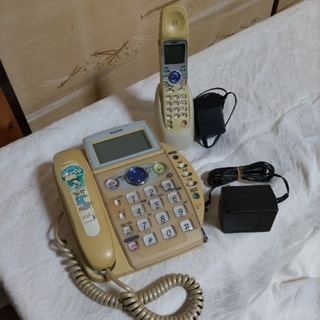 サンヨー(SANYO)のサンヨウ　SANYO 固定電話子機付き　TEL-B7(その他)