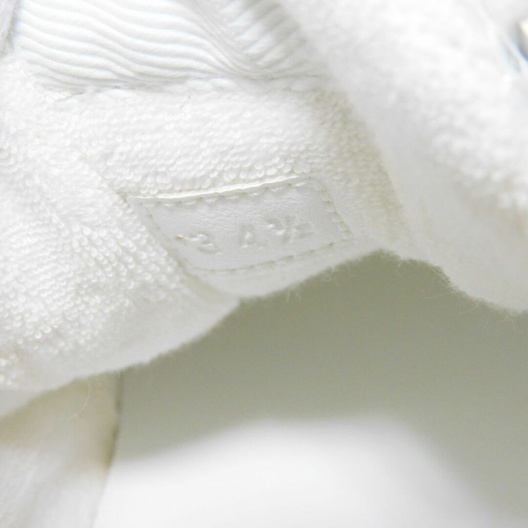 Gucci(グッチ)のGUCCI グッチ ライトン ロゴ 34 1/2 シェリー ストライプ カーフ メッシュ 21.5cm ホワイト レッド グリーン ローカット 6穴式 ウェブ スニーカー レディースの靴/シューズ(スニーカー)の商品写真