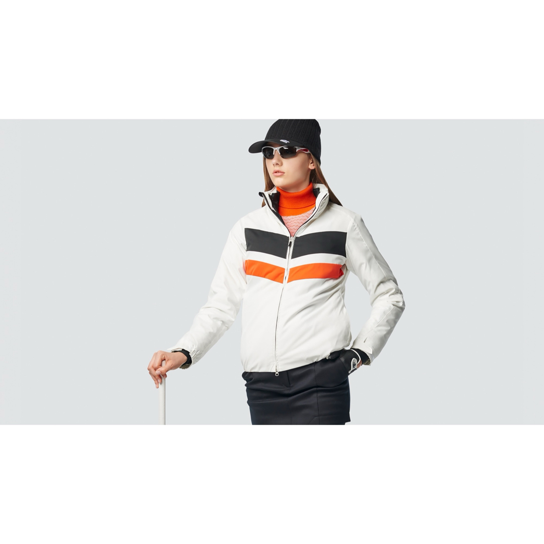 DESCENTE(デサント)の新品M  デサントGOLF  ベスト付き  ダウン90%  6.5万　ジャケット スポーツ/アウトドアのゴルフ(ウエア)の商品写真