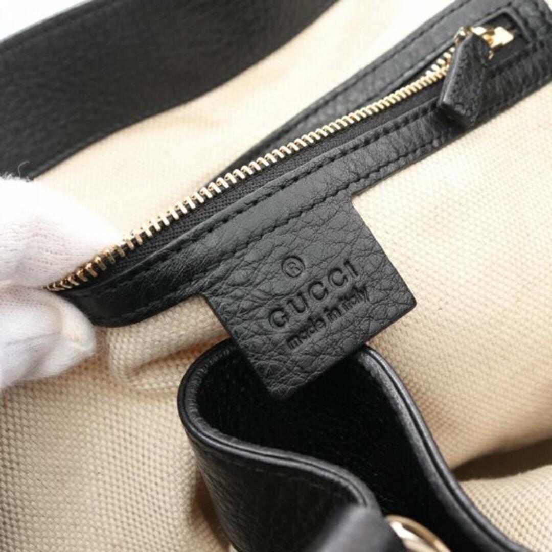 Gucci(グッチ)のソーホー セラリウス インターロッキングG ハンドバッグ トートバッグ レザー ブラック レディースのバッグ(トートバッグ)の商品写真