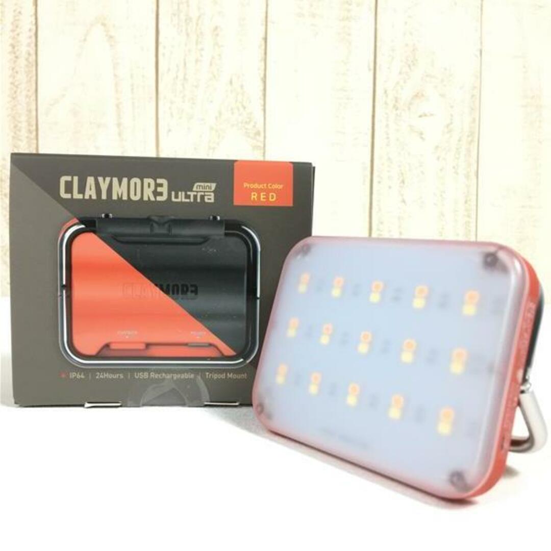 クレイモア ウルトラミニ ULTRA mini 500ルーメン USB充電 3500mAh LEDランタン ランプ 投光器 CLC-401RD CLAYMORE CLC-401 Red レッド系 メンズのメンズ その他(その他)の商品写真