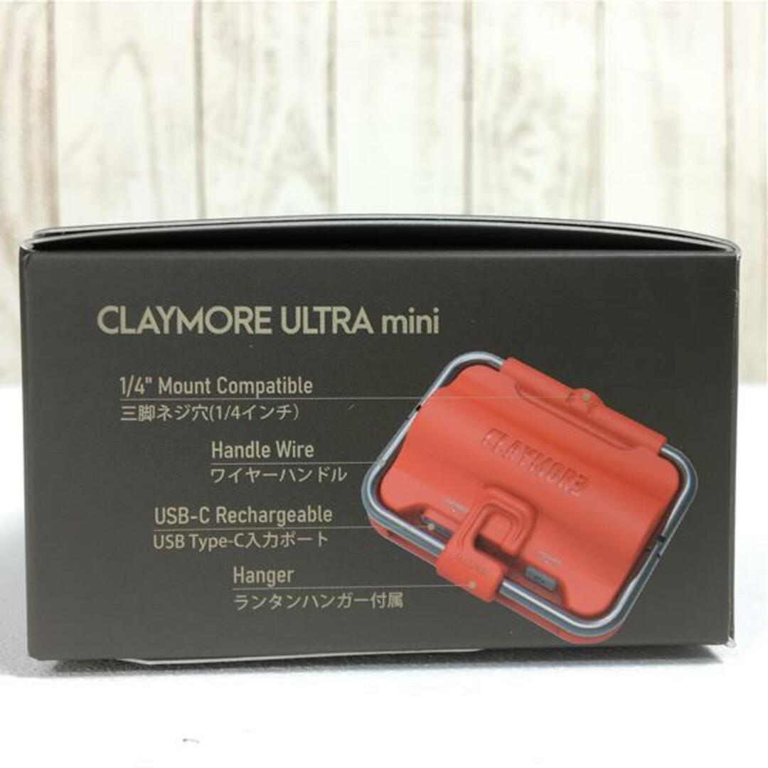 クレイモア ウルトラミニ ULTRA mini 500ルーメン USB充電 3500mAh LEDランタン ランプ 投光器 CLC-401RD CLAYMORE CLC-401 Red レッド系 メンズのメンズ その他(その他)の商品写真