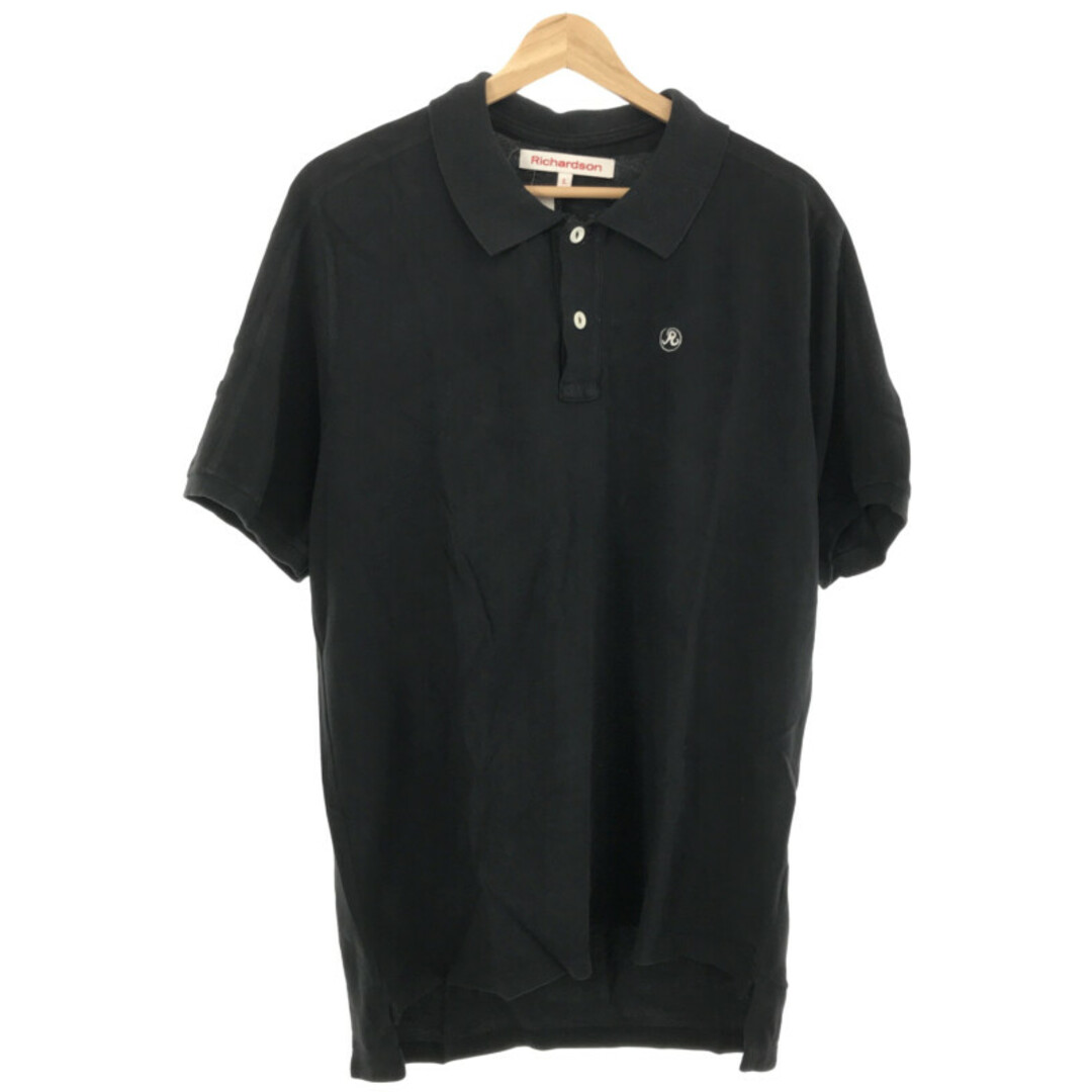 Richardson リチャードソン 21SS Polo Shirt ポロシャツ ブラック L RS-21-003B | フリマアプリ ラクマ