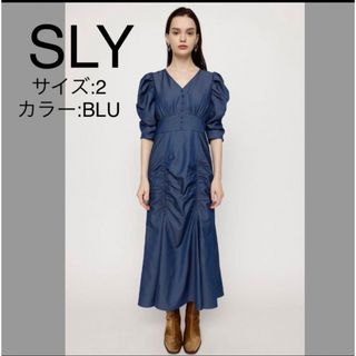 SLY GATHER SLEEVE ワンピース クリスマス　デート服　大人