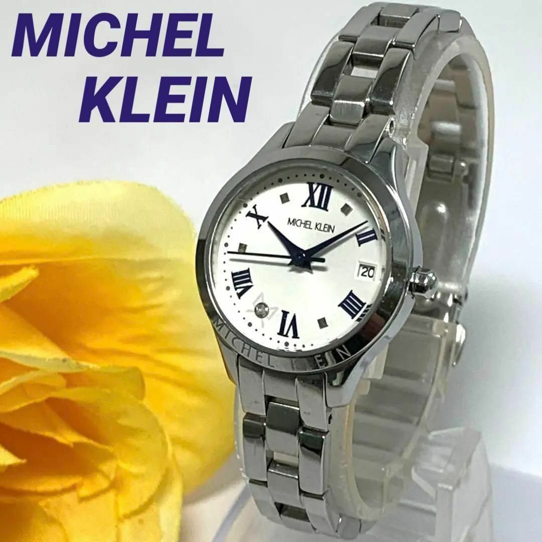 MICHEL KLEIN(ミッシェルクラン)の901 MICHEL KLEIN レディース 時計 クオーツ式 デイト 電池交換 レディースのファッション小物(腕時計)の商品写真