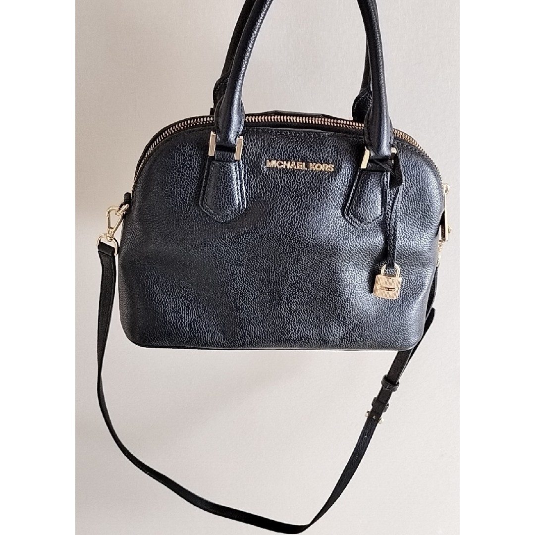 Michael Kors(マイケルコース)の美品マイケルコース2wayショルダーハンドバッグblack レディースのバッグ(ショルダーバッグ)の商品写真