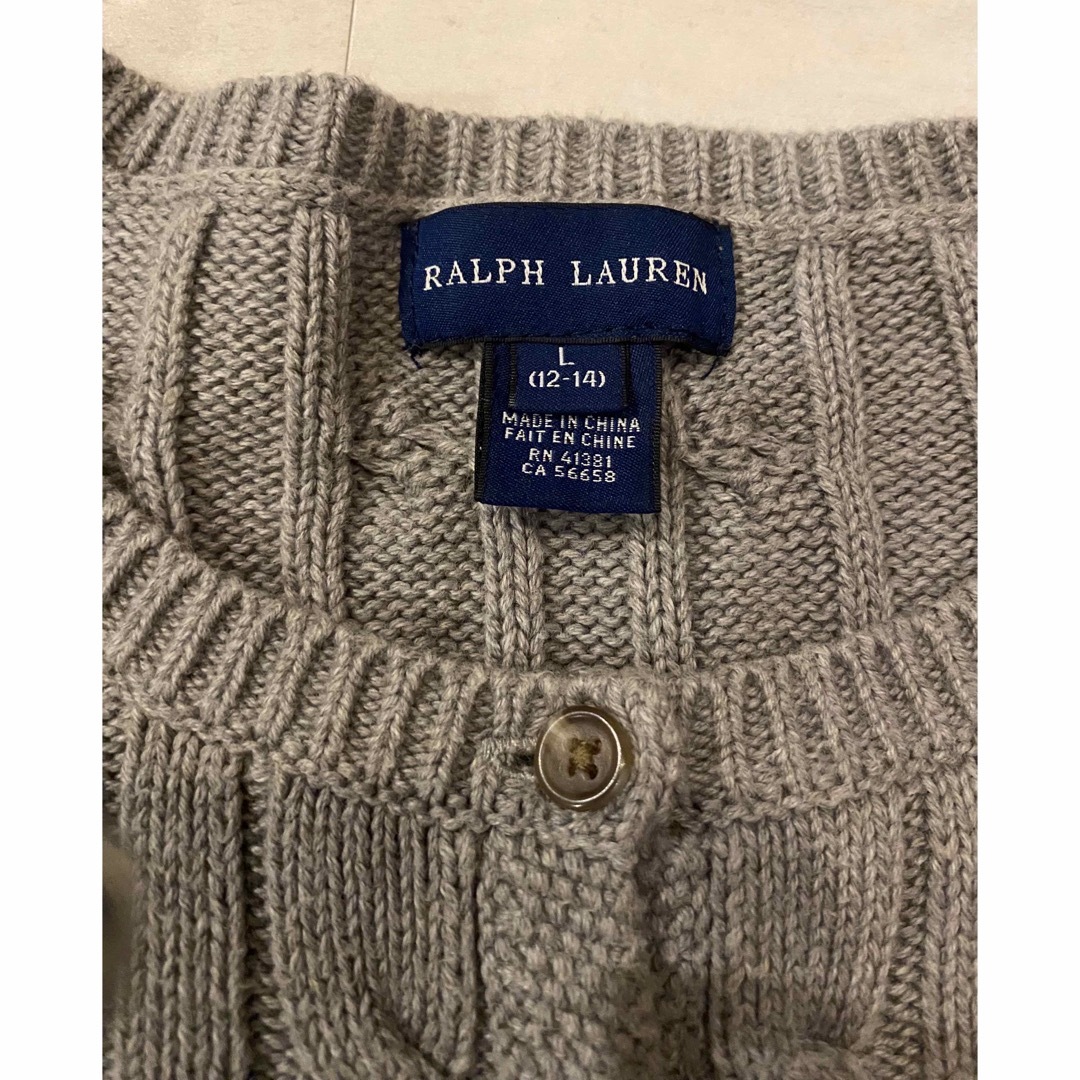 Ralph Lauren(ラルフローレン)のラルフローレン　ニット　12-14 男女兼用 キッズ/ベビー/マタニティのキッズ服女の子用(90cm~)(ニット)の商品写真