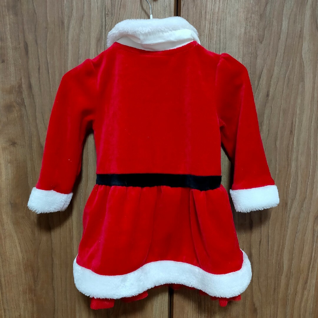 BABiESRUS(ベビーザラス)の【べビザらス】サンタ衣装🎅🎄 キッズ/ベビー/マタニティのベビー服(~85cm)(ワンピース)の商品写真