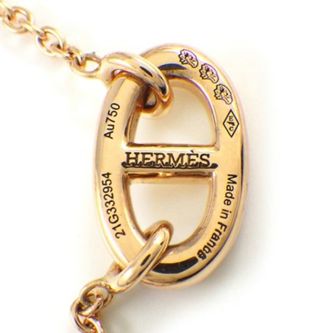 HERMES - エルメス HERMES ロングネックレス シェーヌダンクル HERMES - エルメス HERMES ロングネックレス シェーヌダンクル