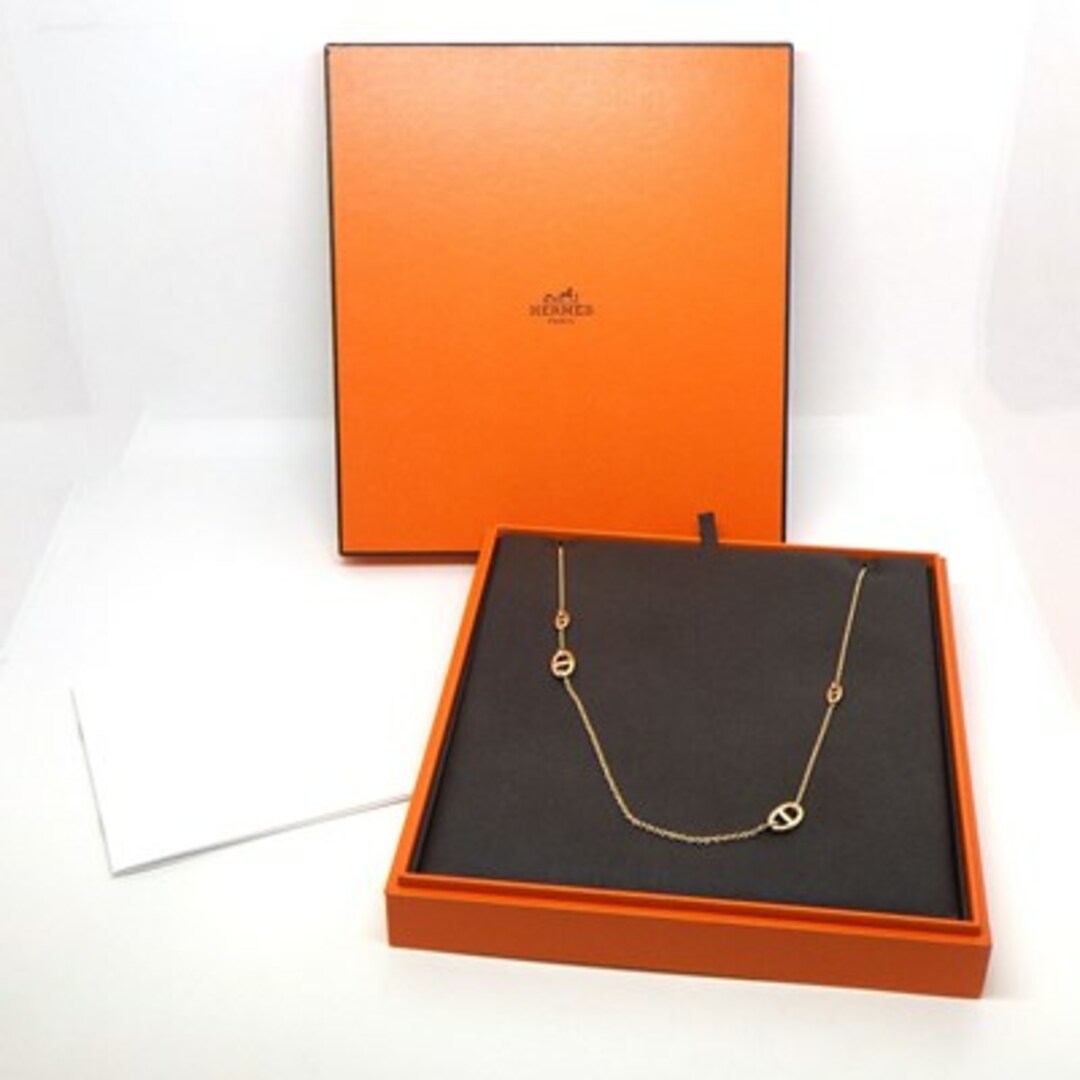 HERMES - エルメス HERMES ロングネックレス シェーヌダンクル HERMES - エルメス HERMES ロングネックレス シェーヌダンクル