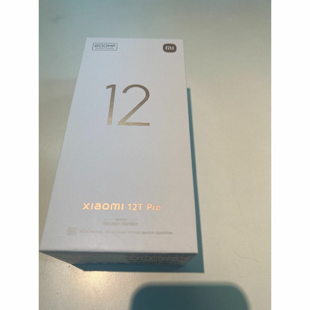 ほぼ新品 SIMフリー XIAOMI 12T Proスマホ/家電/カメラ