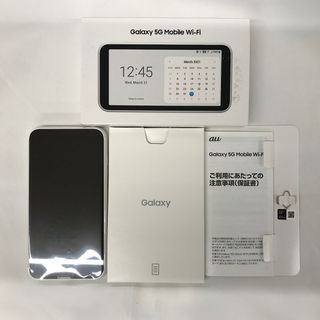 『USED』   Galaxy 5G mobile Wi-Fi SCR01  【中古】(PC周辺機器)