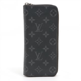 ルイヴィトン(LOUIS VUITTON)のヴィトン ジッピーウォレットヴェルティカル   ブラック メンズ 長財布(長財布)