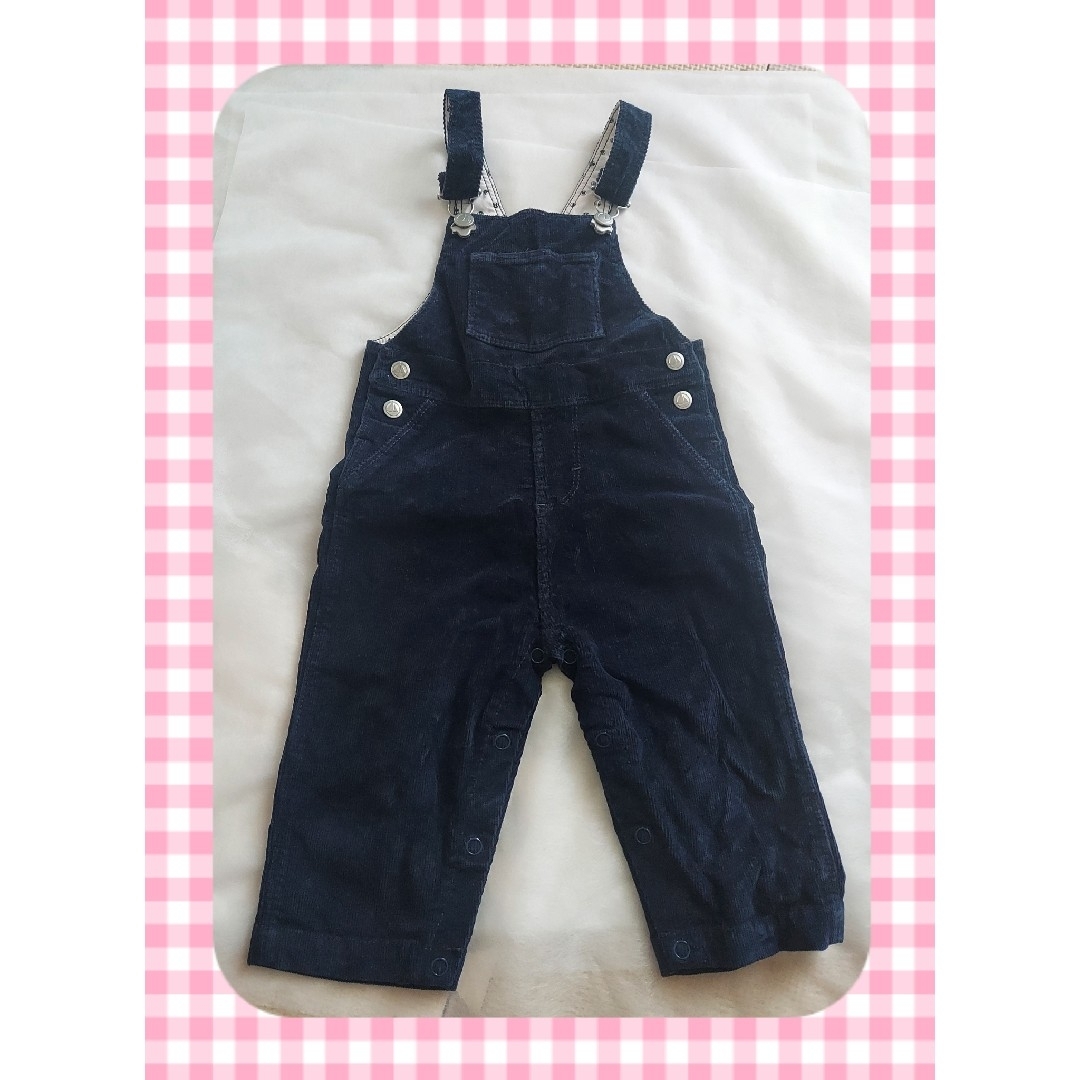 PETIT BATEAU(プチバトー)のプチバトー　オーバーオール キッズ/ベビー/マタニティのベビー服(~85cm)(カバーオール)の商品写真