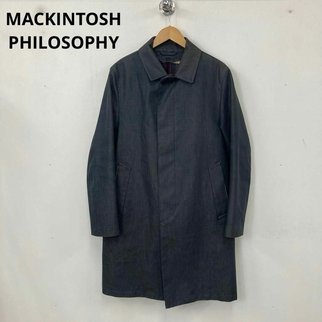 MACKINTOSH PHILOSOPHY(マッキントッシュフィロソフィー)のMACKINTOSH PHILOSOPHY ライナー付きステンカラーコート メンズのジャケット/アウター(ステンカラーコート)の商品写真