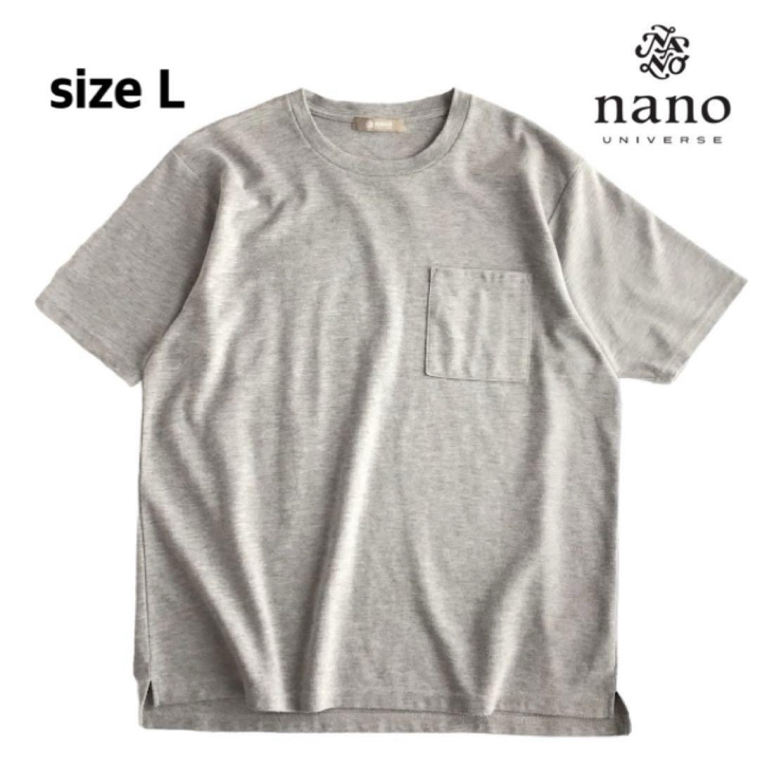 nano・universe(ナノユニバース)のNANO universe ポンチポケットBIG Tシャツ ナノユニバース メンズのトップス(Tシャツ/カットソー(半袖/袖なし))の商品写真